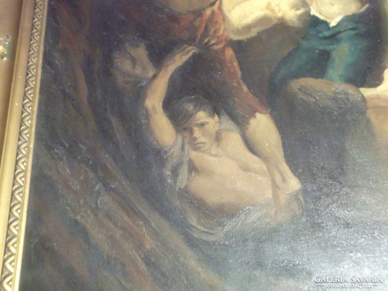 Vydai Brenner Nándor  (1903-?) "Inferno, című sorozatának egy darabja
