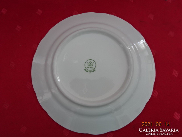 Kahla GDR German porcelain small plate, diameter 19 cm. He has!