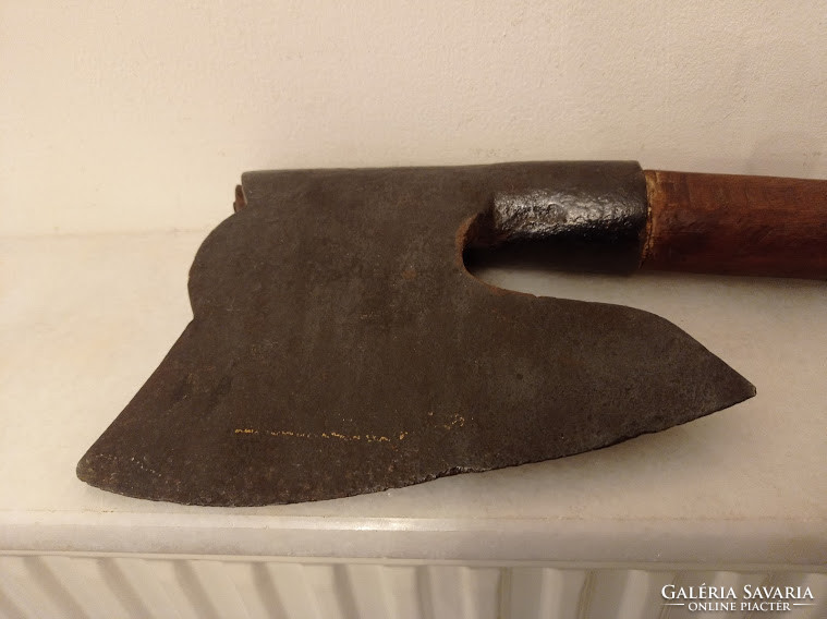 Antique 18th century wrought iron wrought iron ax 1700s 4284