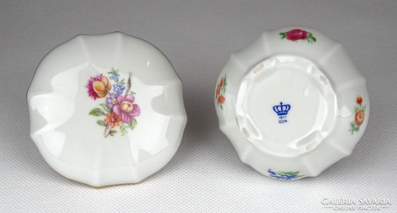 1E980 Jelzett német porcelán bonbonier GDR