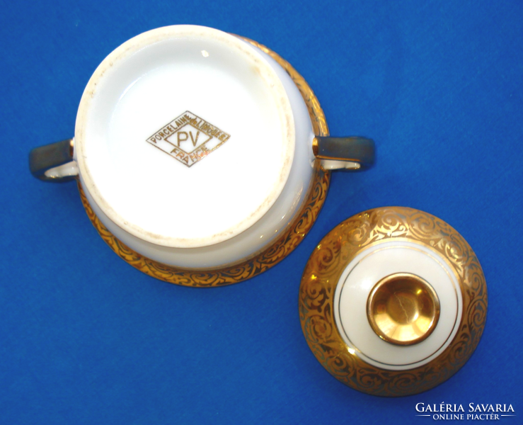 French Limoges porcelain coffee and chocolate serving set
