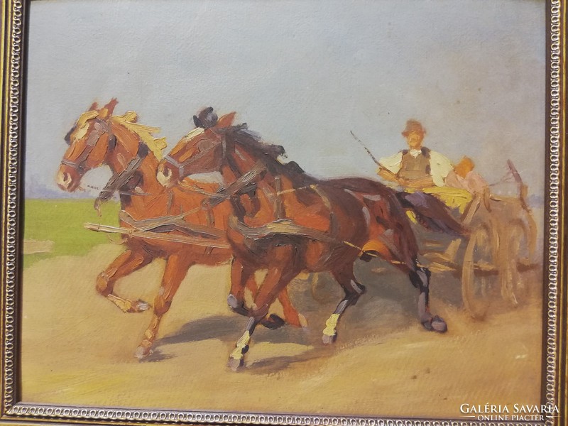 Béla Juszkó horse-drawn carriage weekly sale6