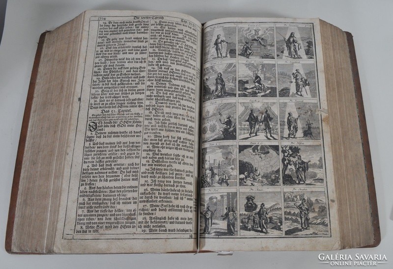 Antik Biblia az 1700as évekből