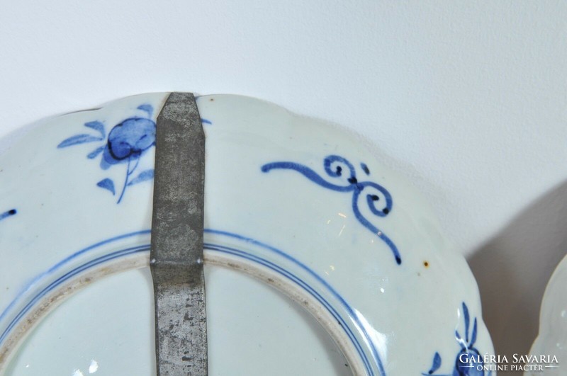 Antik Imari tányér pár, remek állapotban