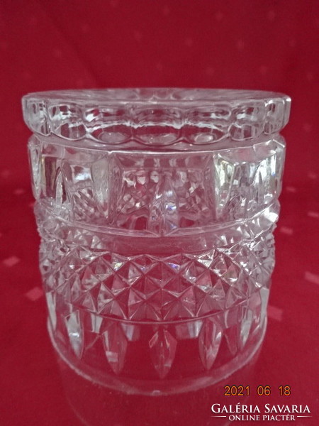Kristályüveg whiskys pohár, magassága 10,5 cm.  3 db egyben eladó. Vanneki!