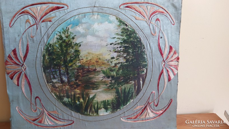 (K) antique landscape painting