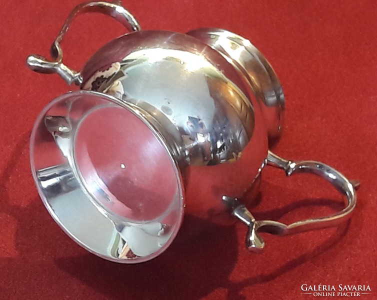 Silver-plated sugar holder