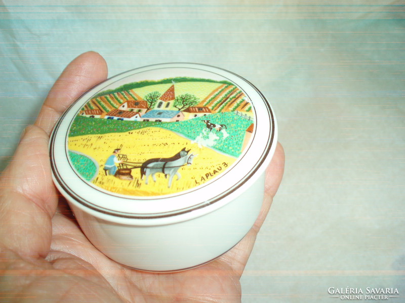 Gyönyörű Villeroy Boch porcelán dobozka