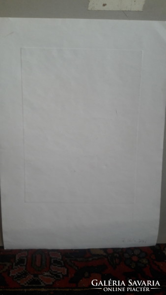 Z. KOVÁCS JÓZSEF RÉZKARC (31x44 cm) kollázs-szerű, fekete-fehér, plakát hangulatú