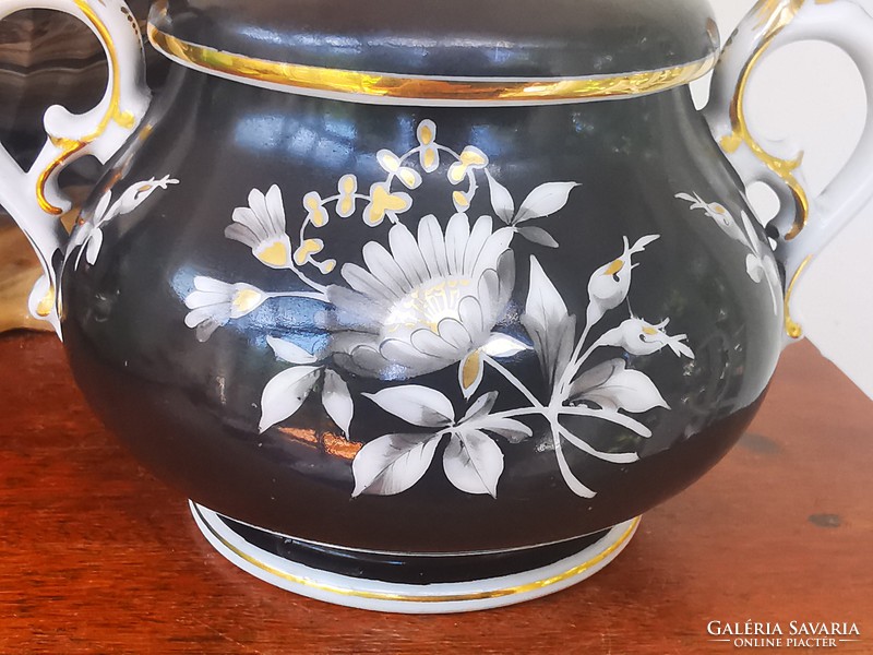 Art Nouveau jug and sugar bowl