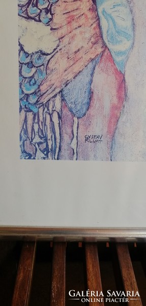 Gustav Klimt nyomat keretben Szecessziós.. Alkudható!