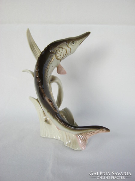 Royal dux porcelain fish pike