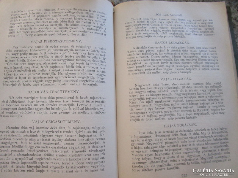 Podruzsik Béla : Legújabb szakácskönyv A polgári konyha, házi cukrászat és a diétás főzés 1930