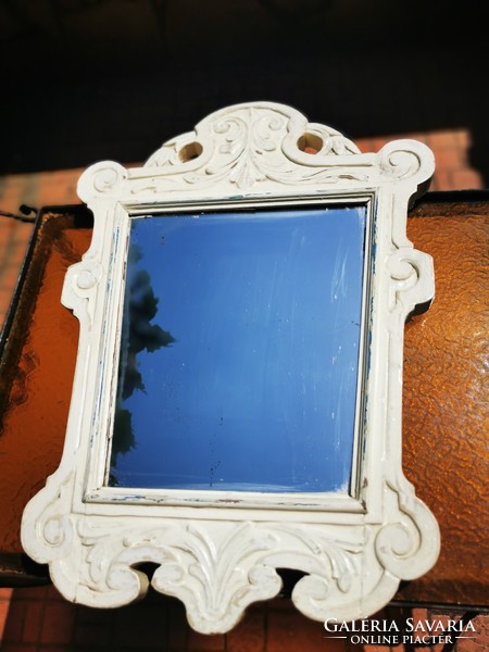 Antique wall mirror in Provencal style