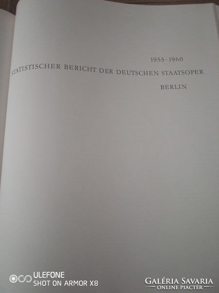 Deutsche Staats Oper Berlin 1955-1960