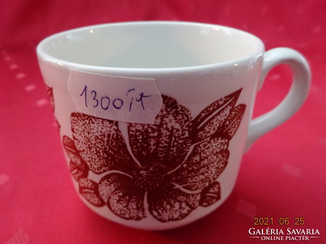 English porcelain cup with table tops inscription staffordshire. He has!