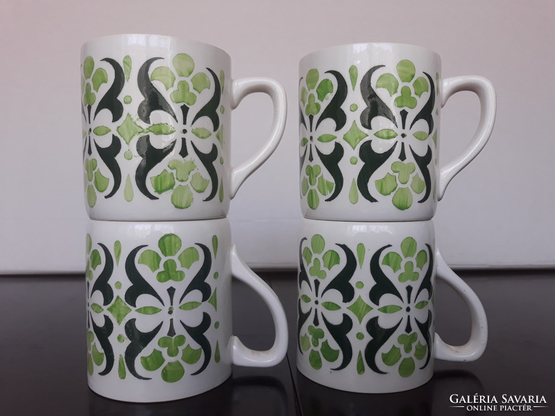 4 flawless retro granite mugs
