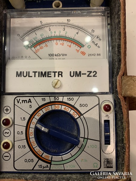 Multi meter mérő, Volt, amper stb.