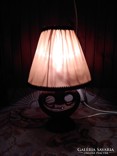 Magyarszombatfai kerámia asztali lámpa