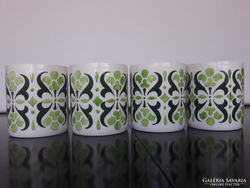 4 flawless retro granite mugs