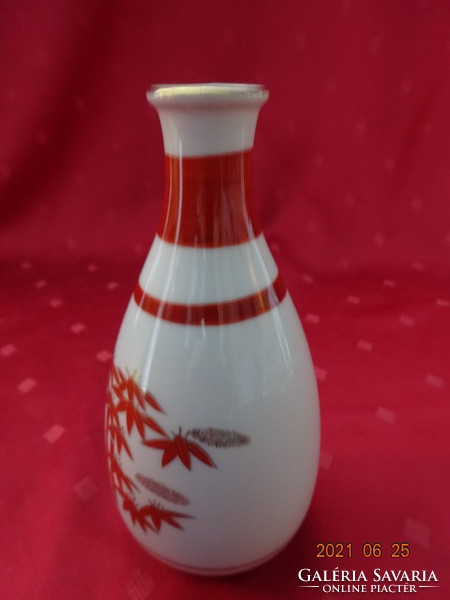 Japán porcelán váza, magassága 14,5 cm. Vanneki!