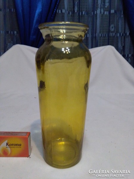 Régi üveg váza - 20 cm