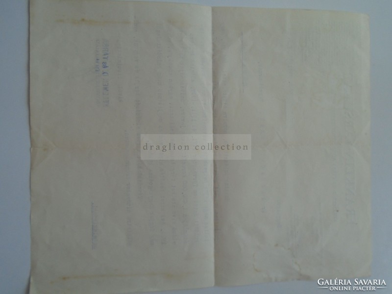 G2021.105 Franklin-Társulat főbizományosai  Kelemen  és Társa Könyvt. Váll.  levél 1926 Dr. Albrecht