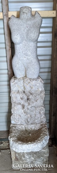 Female torso statue (gargoyle)