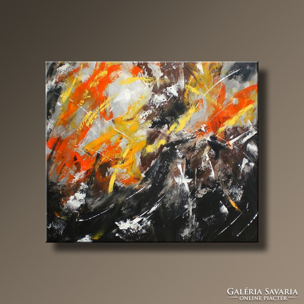 Modern Abstract - 60x50cm absztrakt festmény