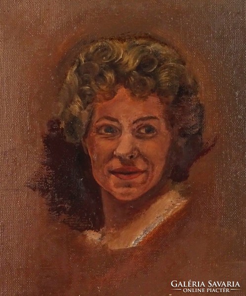 1F119 Magyar festő XX. század : Női portré