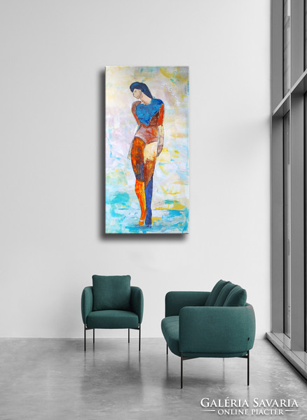 Ballet dancers - edit red - 3 pcs 120x60cm