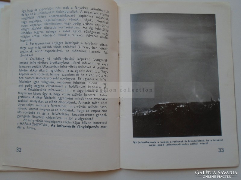 G2021.154 Hevesy Iván - Az éjjeli felvétel -1940k dupla szám 11-12 -  FOTÓ FILM szakkönyv, folyóirat