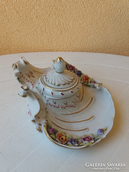 Porcelain - pmp schierholz plaue - shell - shaped table centerpiece