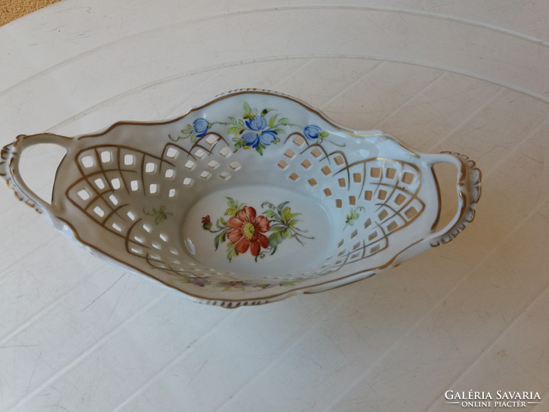 Porcelain - pmp schierholz plaue - oval basket