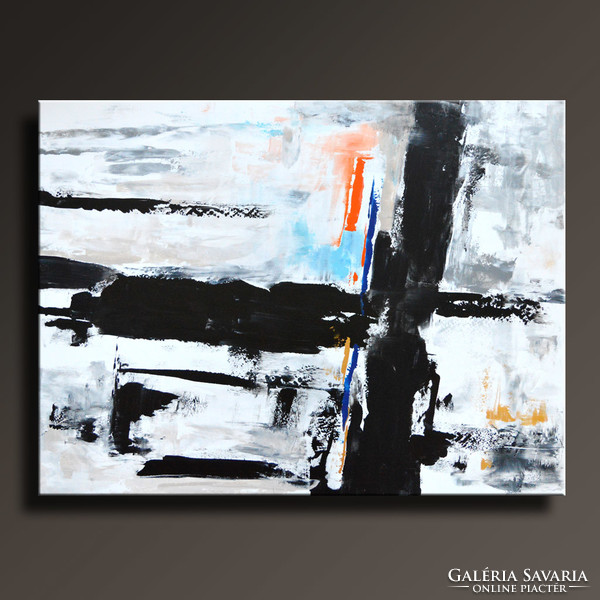I. Tóth: public comment #33 - modern abstract painting 140cm
