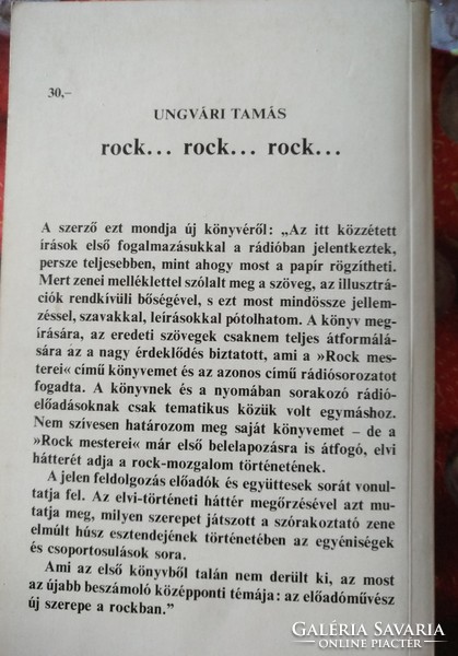 Ungvári: rock, rock, rock, negotiable!