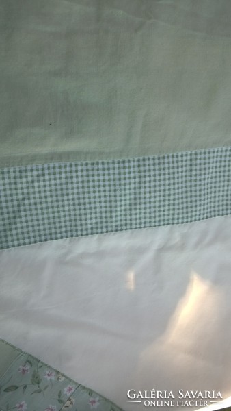 Dupla patchwork paplanhuzat-ágynemű  kellemes szinek 194x194 cm