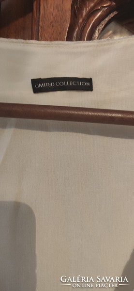 Limited Collection selyem SILK blúz felső gyöngyökkel bársonnyal 16 44