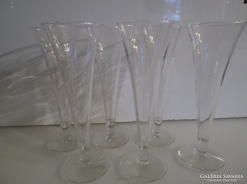 Set - 6 pcs - champagne - bolero - engraved - 20 x 7 cm - perfect