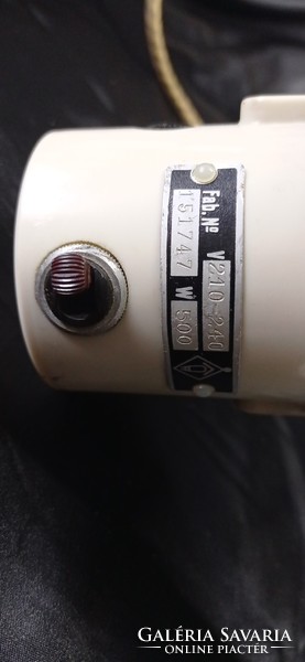 80 year old hair dryer in original, functional condition