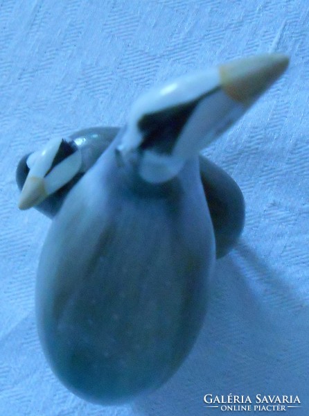 Hollóházi kézzel festett madár pár