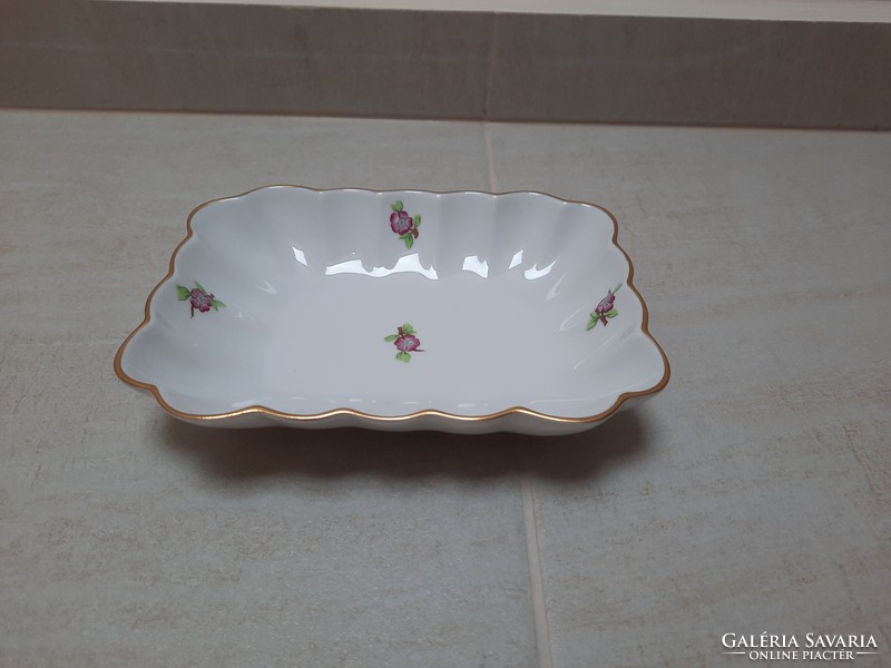 Herend pc mallow flower pattern serving bowl