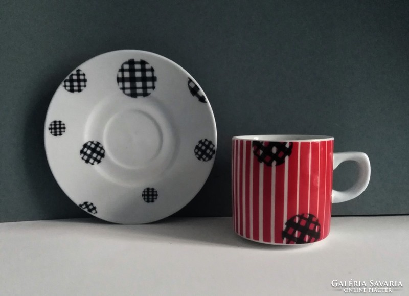 7x Graf von Hennenerg/Pfister kortárs tervezői/designer modern  kávés csésze szett