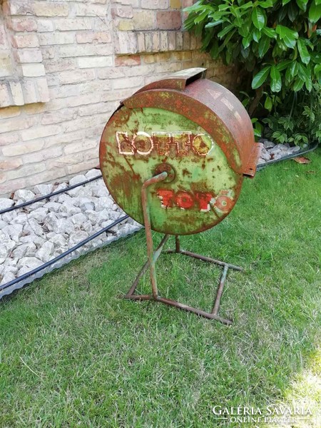 Toto-lotto slip collection wheel, retro, decoration from the 1960s, in preserved condition