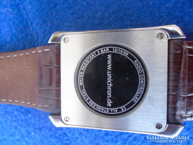 Rádiocontroll large ffi steel case wristwatch