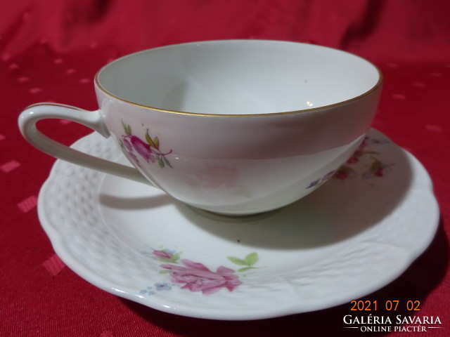 Mz Czechoslovak porcelain teacup with other placemat. He has!