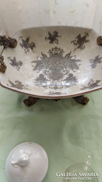 Antique wonderful bowl table mosaic old