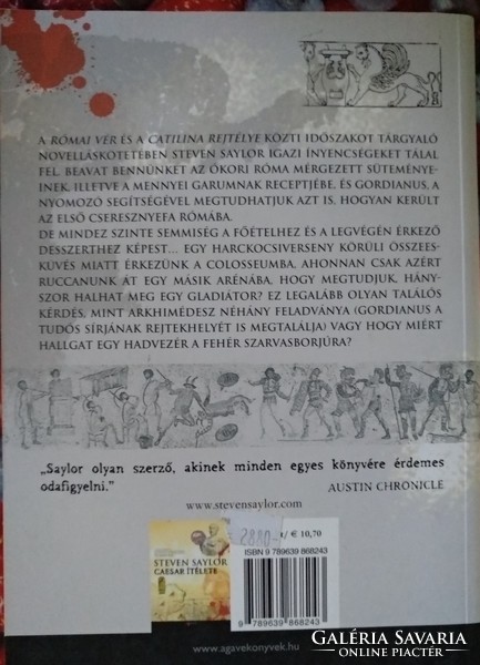 Saylor: Egy gladiátor csak egyszer hal meg, alkudható!