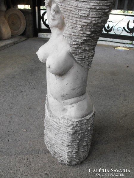 Modern female nude stone sculpture 72cm minimal garden antifreeze artificial stone solid art sculpture