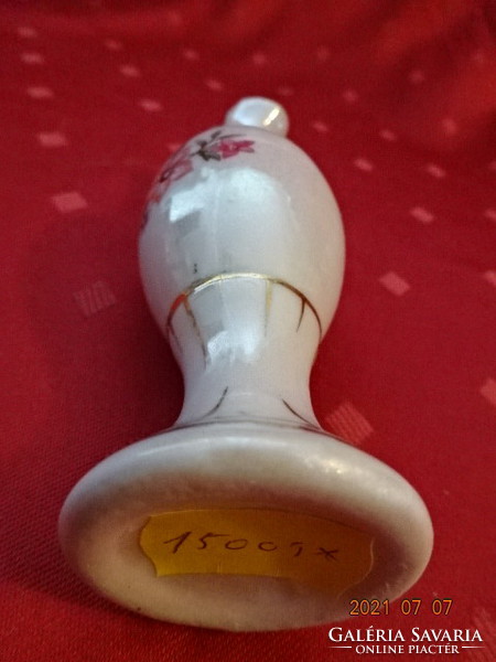 German porcelain mini vase, height 12.5 cm. He has!